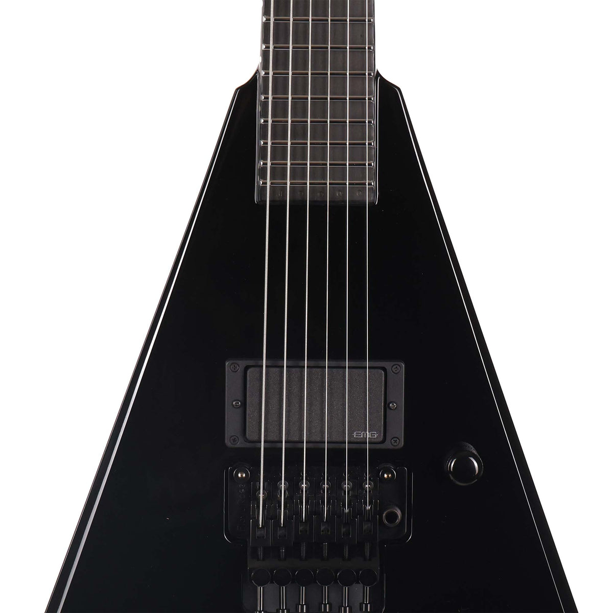 Jackson Custom Shop King V 1H Black 2020 — 4