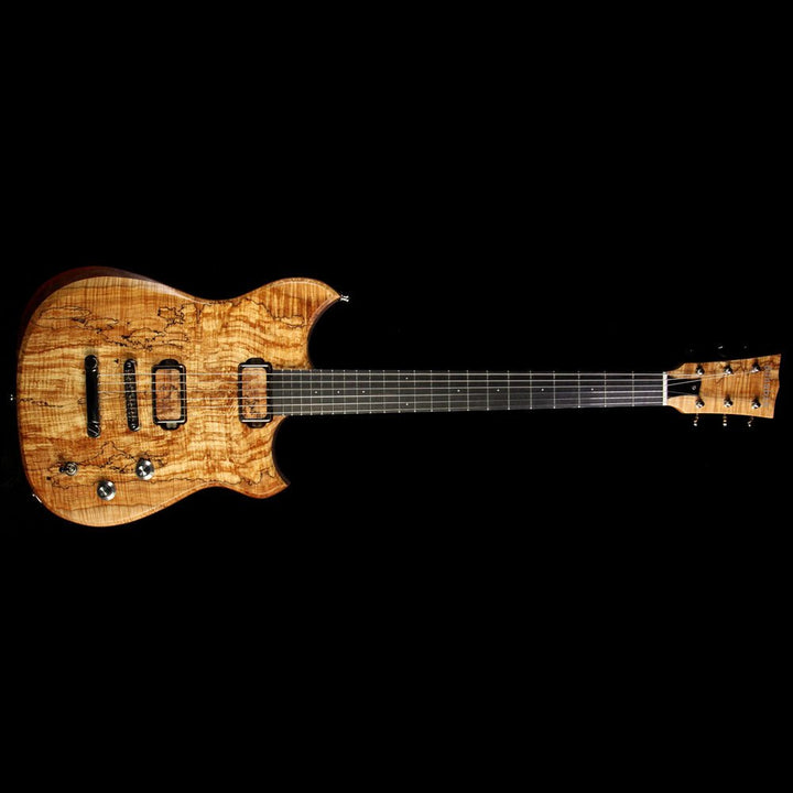 Dunable Yarnhawk Electric Guitar Spalt Maple Top Natural Satin