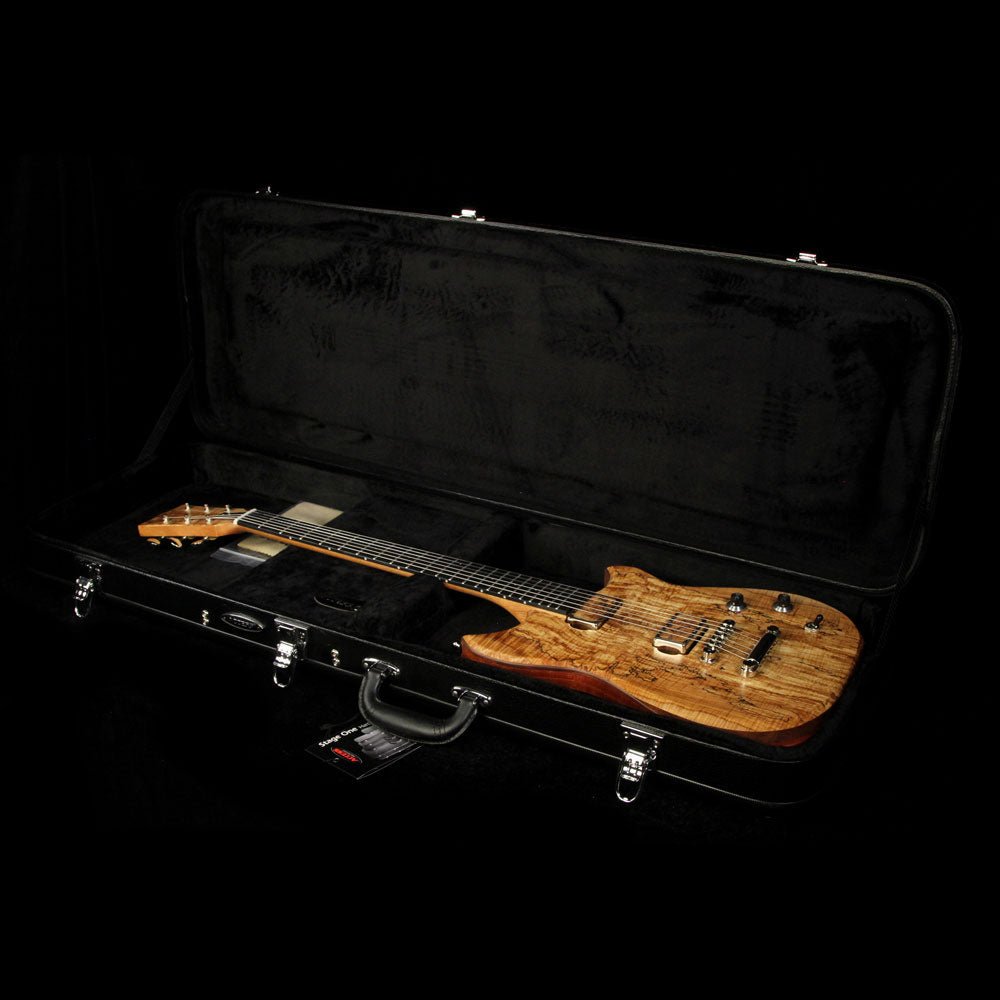 Dunable Yarnhawk Electric Guitar Spalt Maple Top Natural Satin — 8