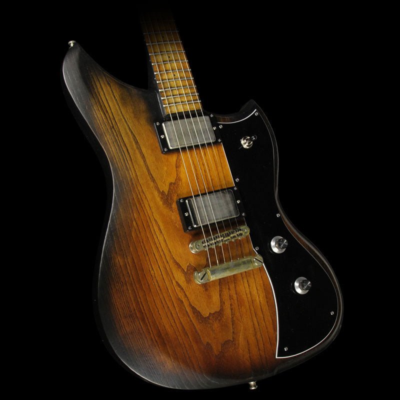 Dunable Yeti Electric Guitar Swamp Ash Sunburst Satin — 1