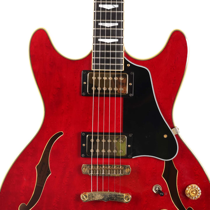 Westone Rainbow II Semi-Hollow Cherry Used