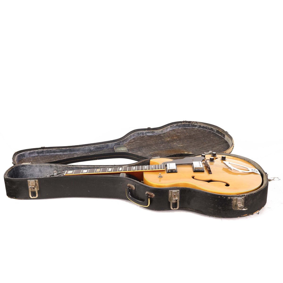 1976 Guild CE-100 Archtop Guitar Blonde — 11