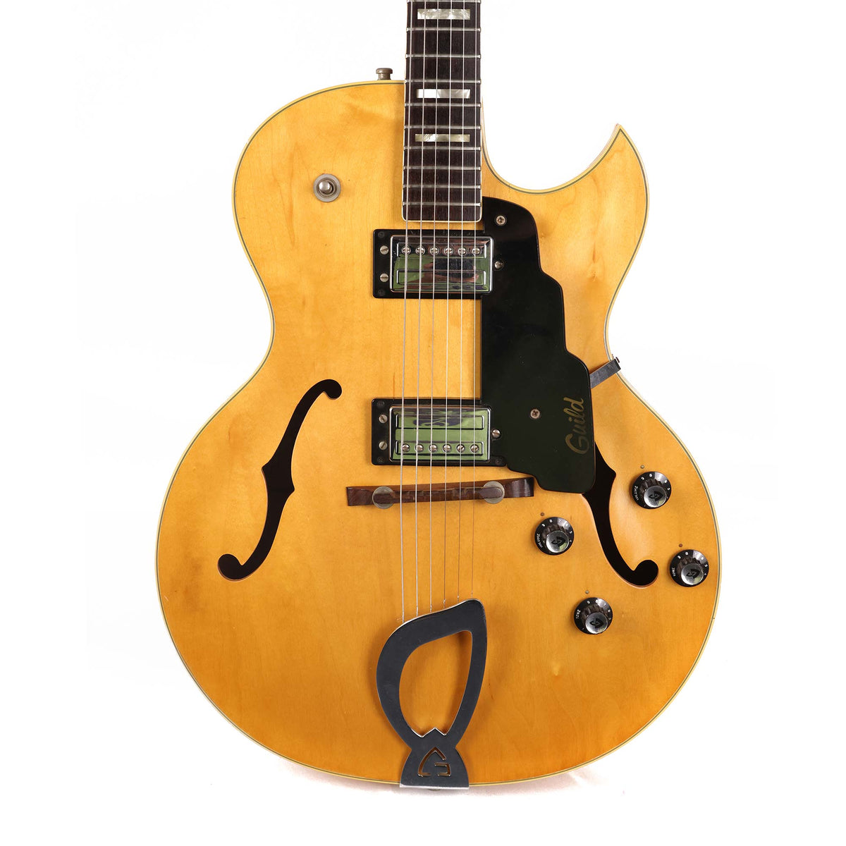 1976 Guild CE-100 Archtop Guitar Blonde — 1