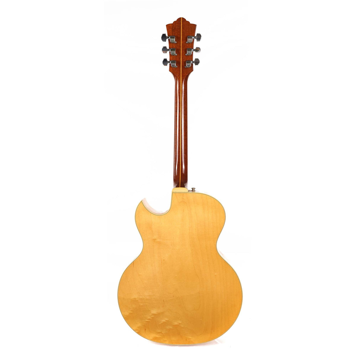 1976 Guild CE-100 Archtop Guitar Blonde — 3