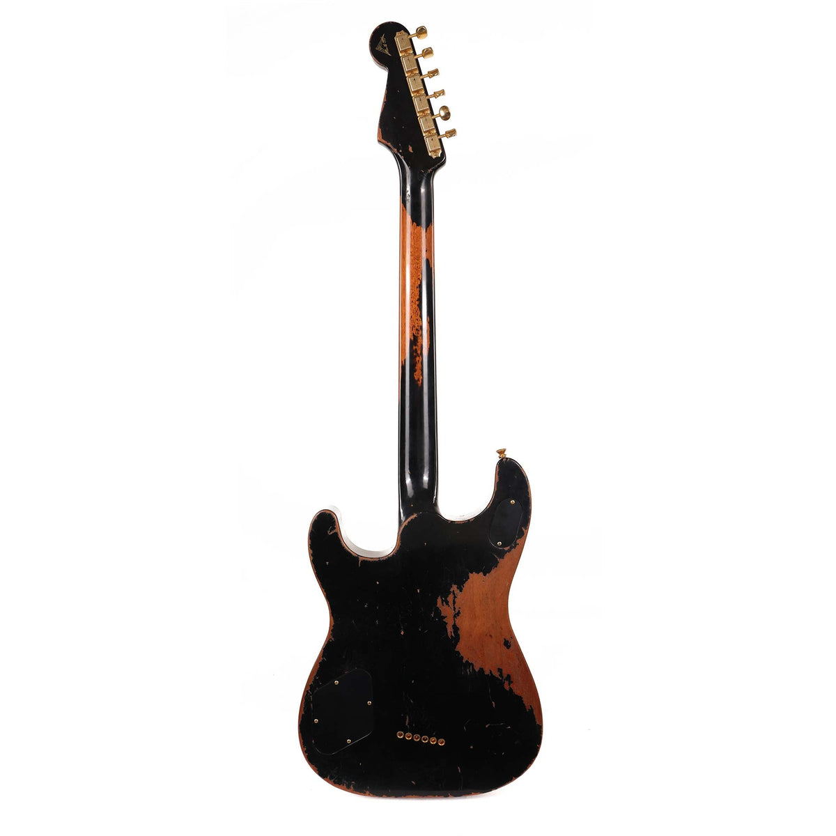 Fender Custom Shop '67 Set Neck Stratocaster Masterbuilt Austin MacNutt Relic Black — 3