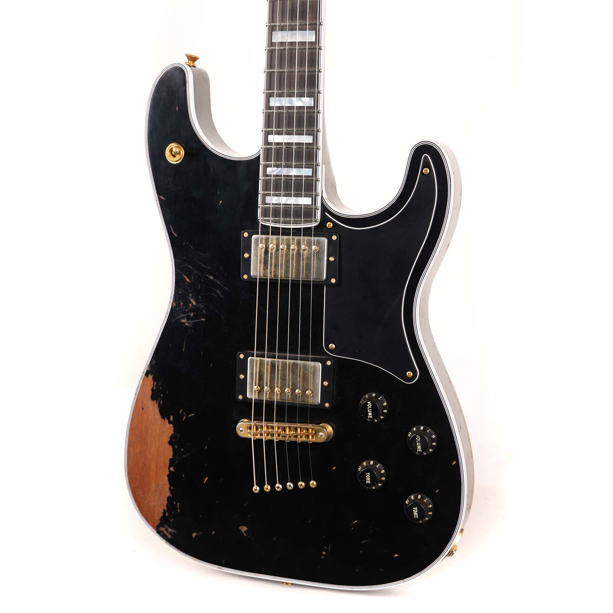 Fender Custom Shop '67 Set Neck Stratocaster Masterbuilt Austin MacNutt Relic Black — 5