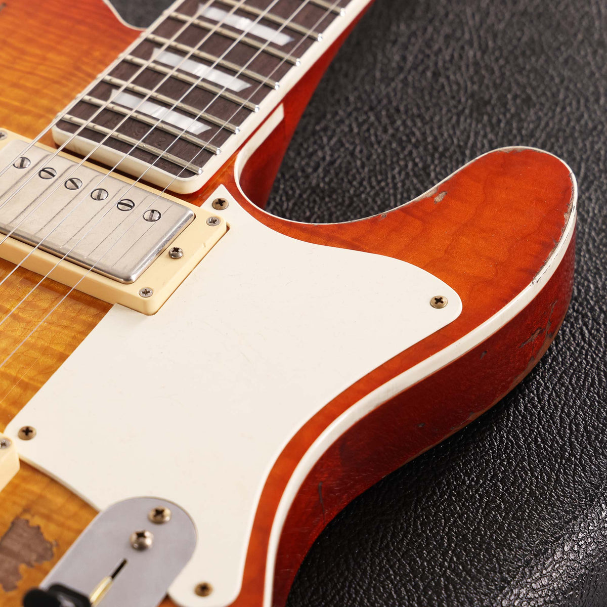 Fender Custom Shop '67 Set Neck Telecaster Masterbuilt Austin MacNutt Relic Cherry Sunburst — 11
