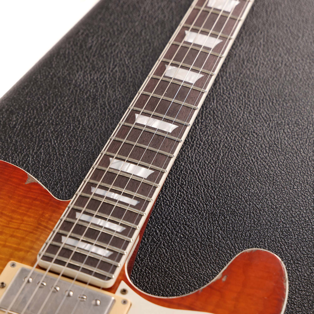 Fender Custom Shop '67 Set Neck Telecaster Masterbuilt Austin MacNutt Relic Cherry Sunburst — 12