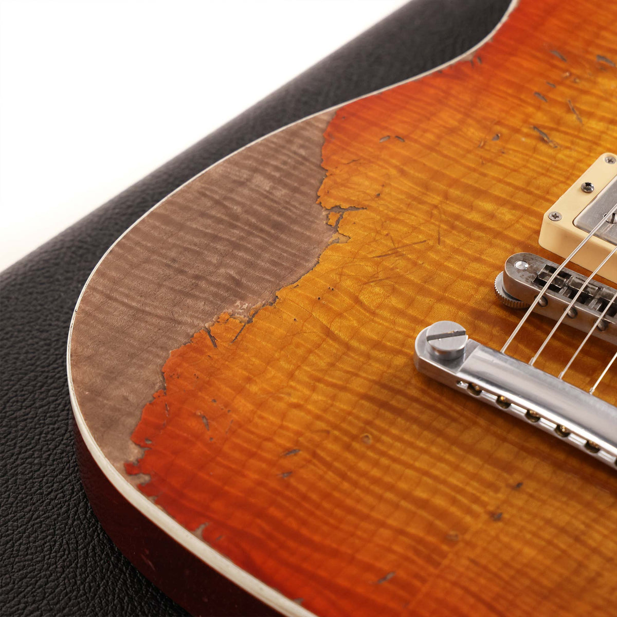 Fender Custom Shop '67 Set Neck Telecaster Masterbuilt Austin MacNutt Relic Cherry Sunburst — 9