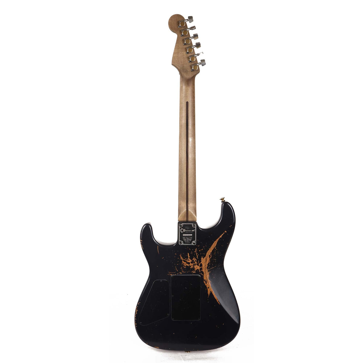 Charvel Custom Shop San Dimas Nitro Aged Navy Blue Metallic 2024 — 3