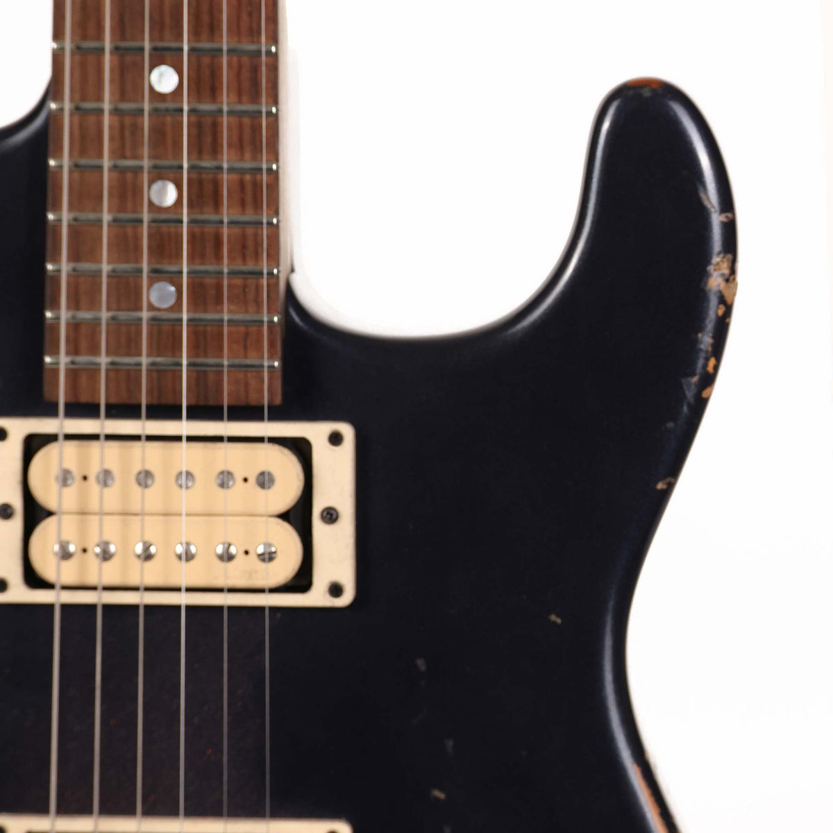 Charvel Custom Shop San Dimas Nitro Aged Navy Blue Metallic 2024 — 6