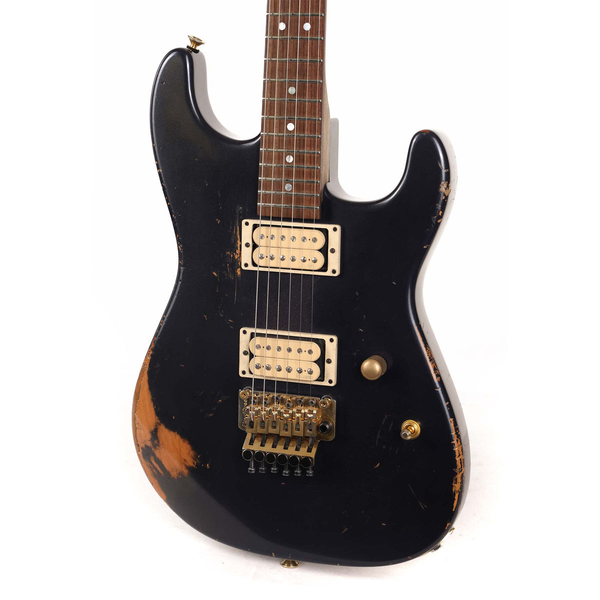 Charvel Custom Shop San Dimas Nitro Aged Navy Blue Metallic 2024 — 8