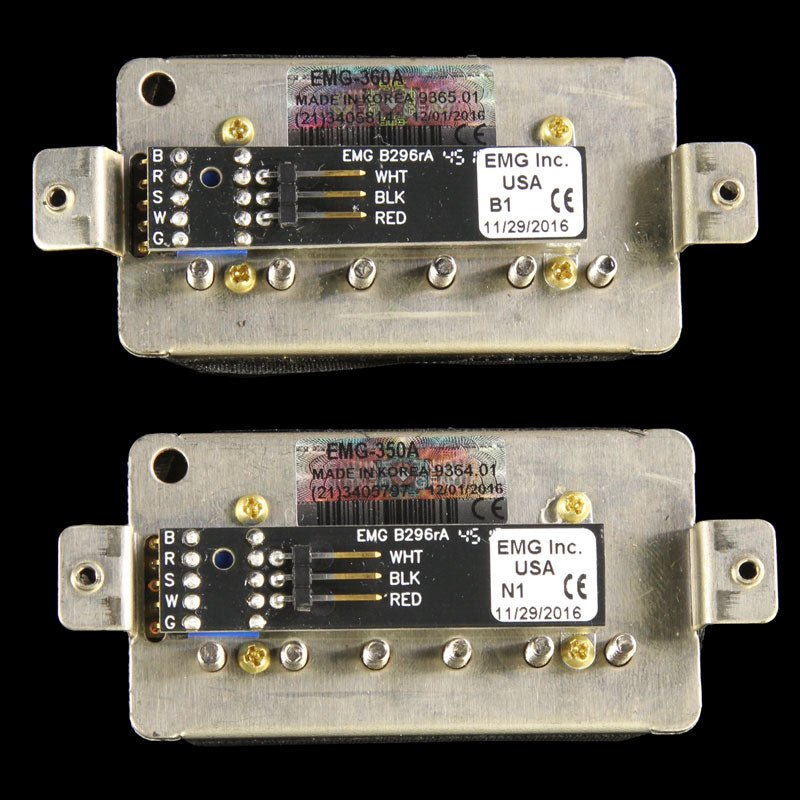 EMG Retro Active Fat 55 Humbucker Set Electric Guitar Pickup EMG Retro Active Fat 55 Humbucker Set Electric Guitar Pickup