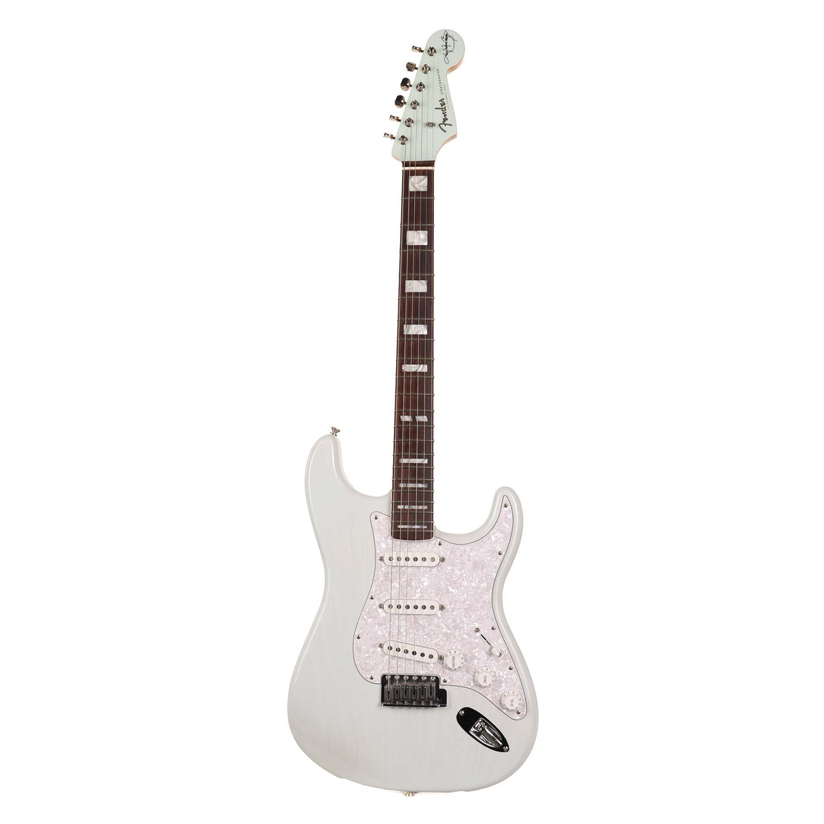Fender Kenny Wayne Shepherd Stratocaster Transparent Faded Sonic Blue 2020 — 2