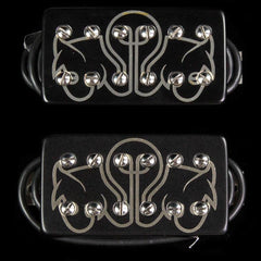 楽器 Bare Knuckle Juggernaut Misha Mansoor Humbucker Set Bare Knuckle Juggernaut Humbucker Pickup Set Black Bulb Etch | The