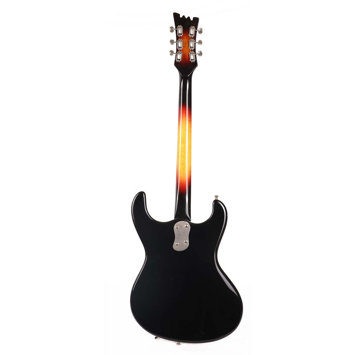 1970s Mosrite Ventures Model Reissue Black | The Music Zoo