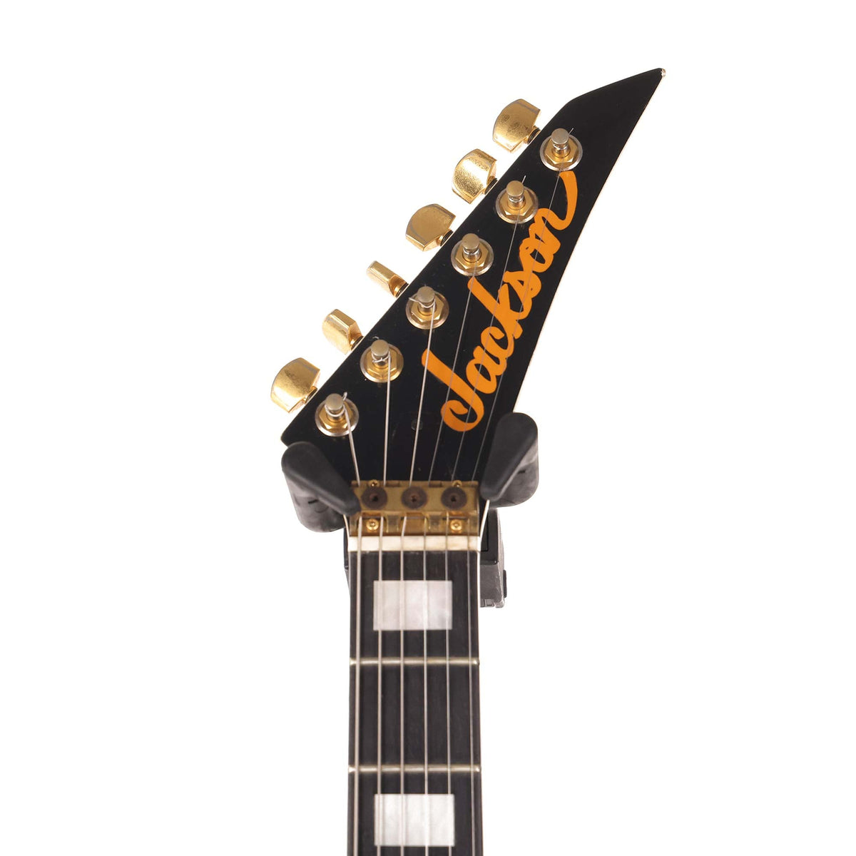 1983 Jackson RR 'Short Wing' Guitar White with Black Pinstripes — 10