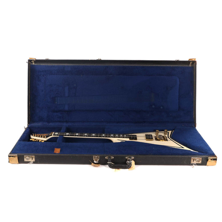 1983 Jackson RR 'Short Wing' Guitar White with Black Pinstripes | The ...