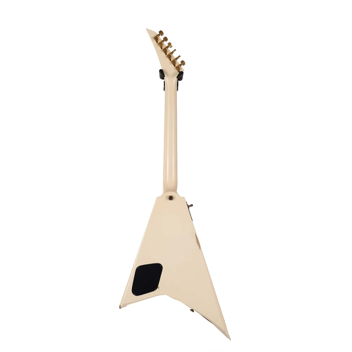 1983 Jackson RR 'Short Wing' Guitar White with Black Pinstripes — 3