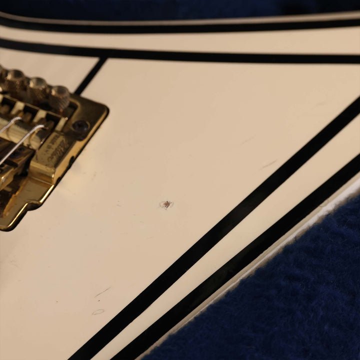 1983 Jackson RR 'Short Wing' Guitar White with Black Pinstripes
