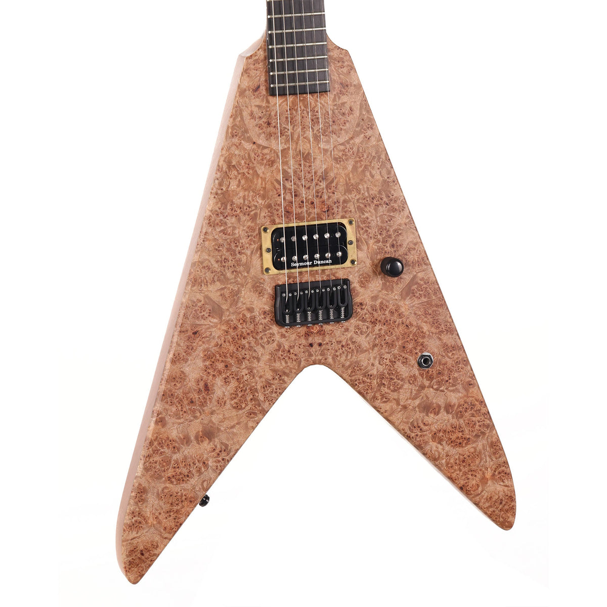 Vicious Guitars Kage Burl Maple Guitar Natural Used — 5