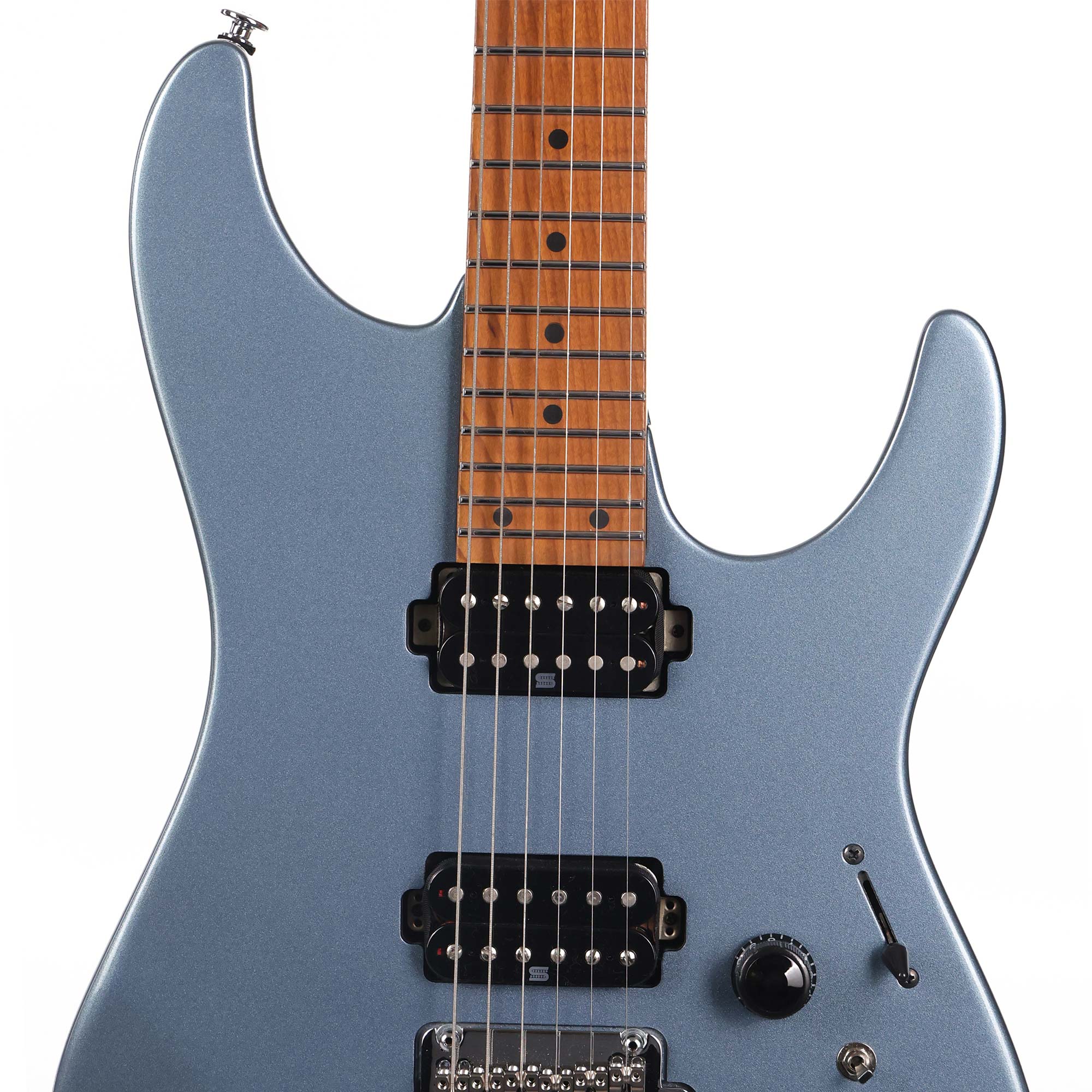 Ibanez AZ Prestige AZ2402 Guitar Ice Blue Metallic 2018 | The