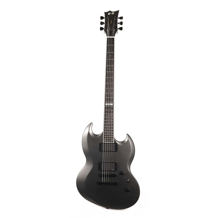 ESP E-II Viper Baritone Charcoal Metallic Satin Used