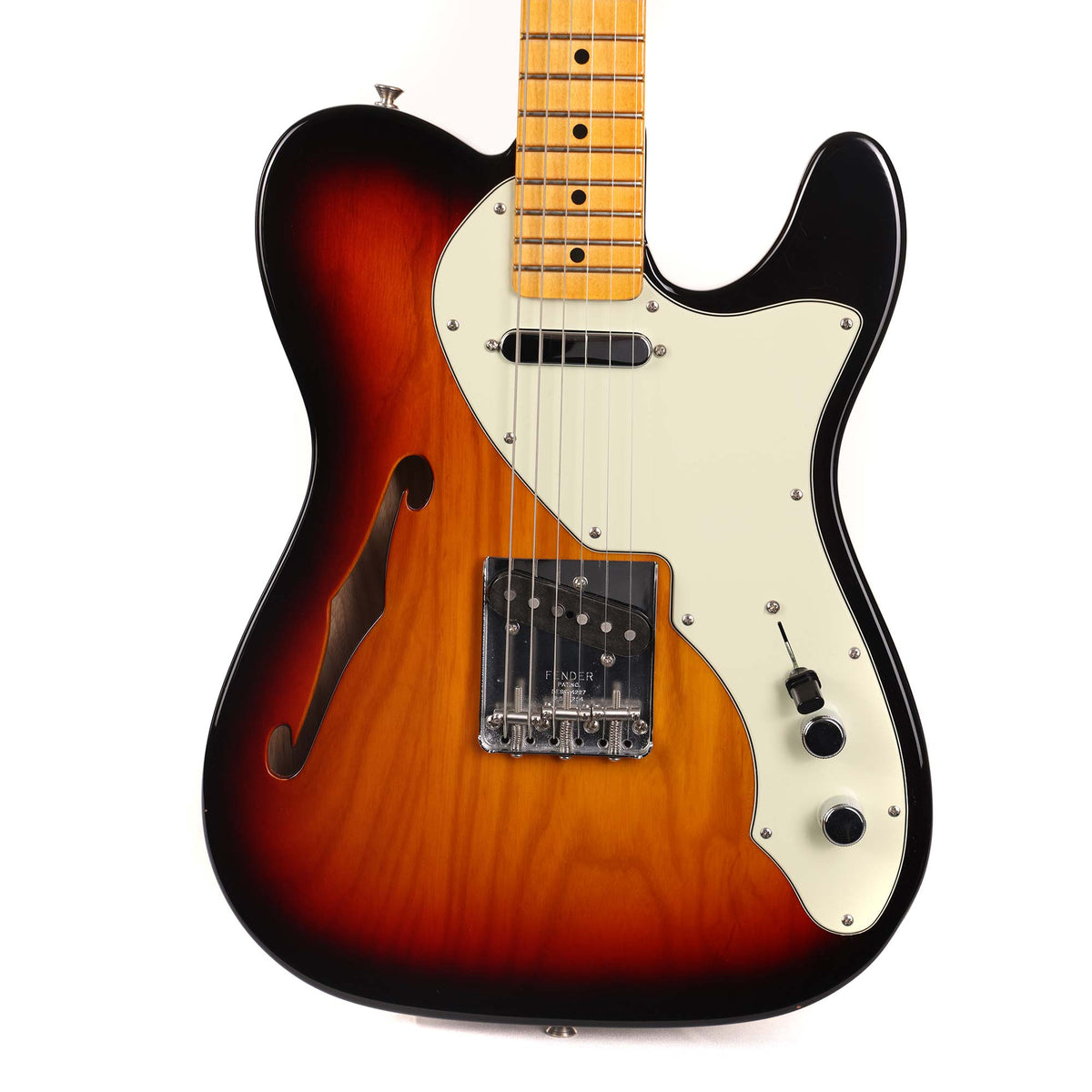Fender American Original '60s Telecaster Thinline 3-Color Sunburst 2019 — 1