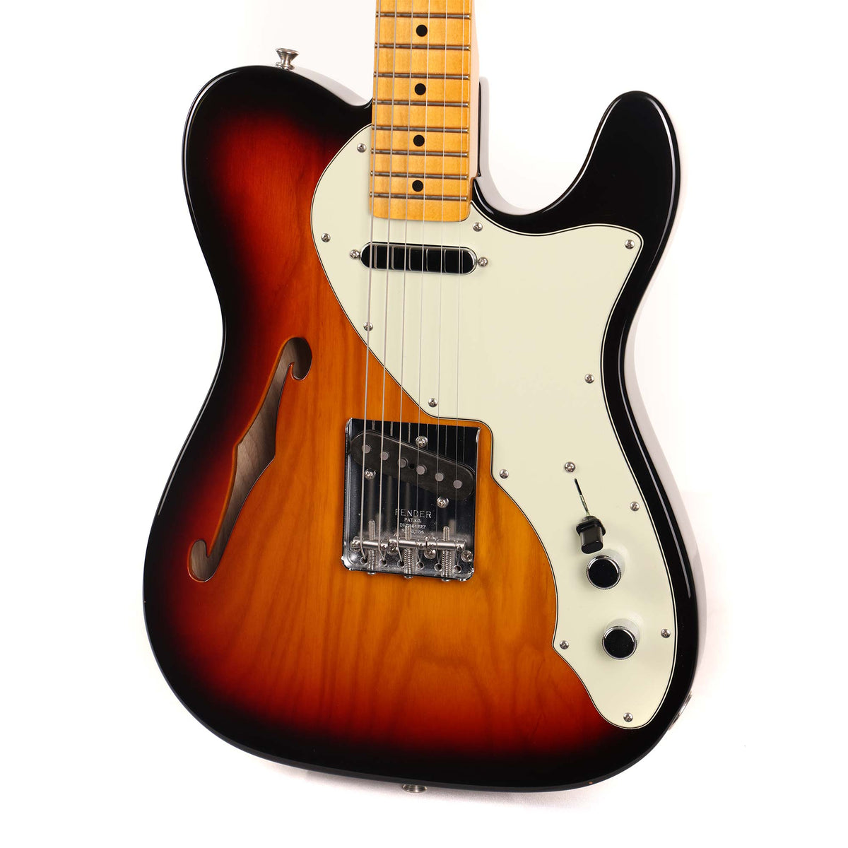 Fender American Original '60s Telecaster Thinline 3-Color Sunburst 2019 — 7
