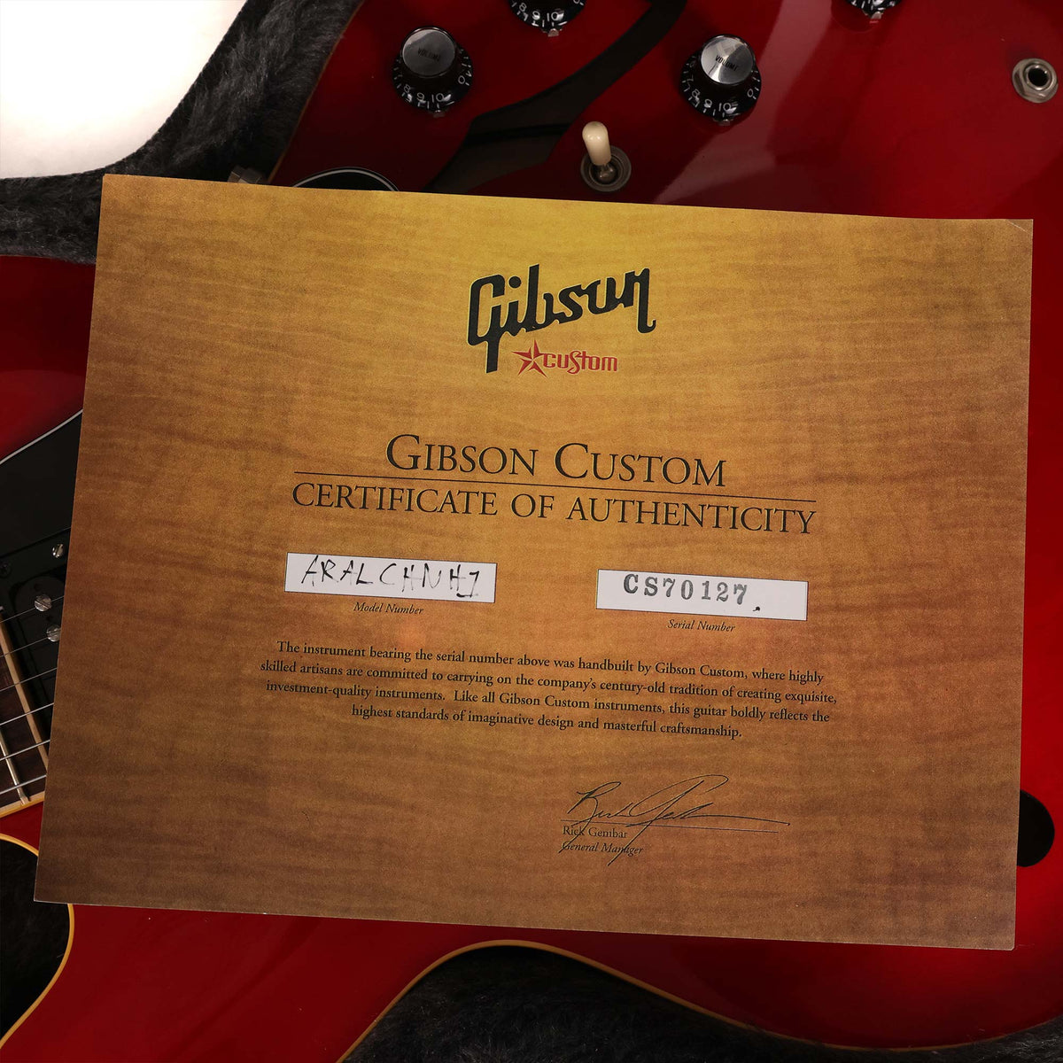 Gibson Custom Shop Alvin Lee Signature ES-335 2007 — 9