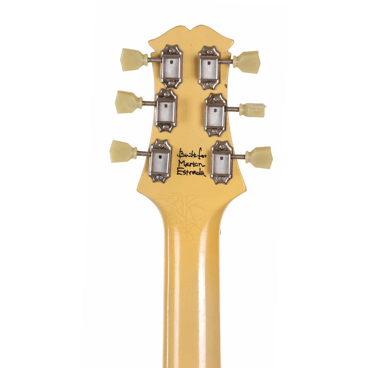 Moollon Custom Built Single Cut Yellow Finish Electric Guitar 2014