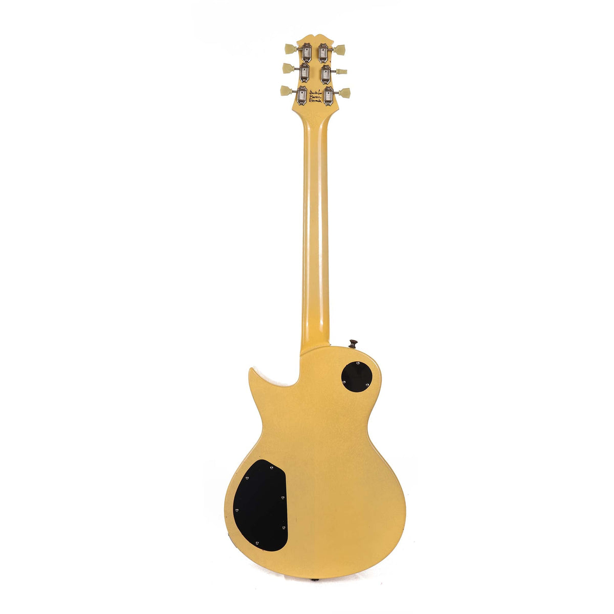 Moollon Custom Built Single Cut Yellow Finish Electric Guitar 2014 — 3