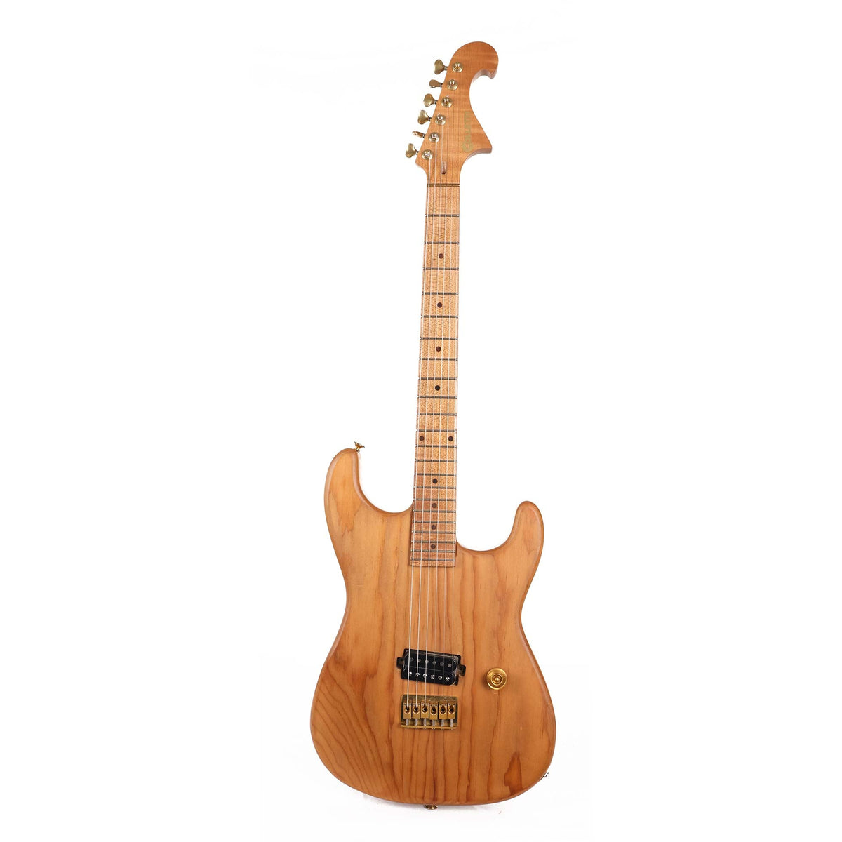 Colletti Guitars Speed of Sound Roasted Pine Single-Humbucker Hardtail 2023 — 2
