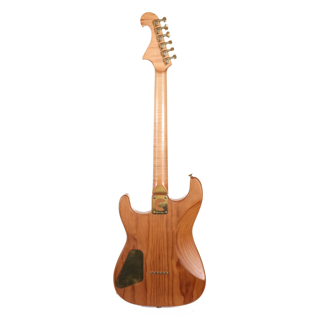 Colletti Guitars Speed of Sound Roasted Pine Single-Humbucker Hardtail 2023 — 3