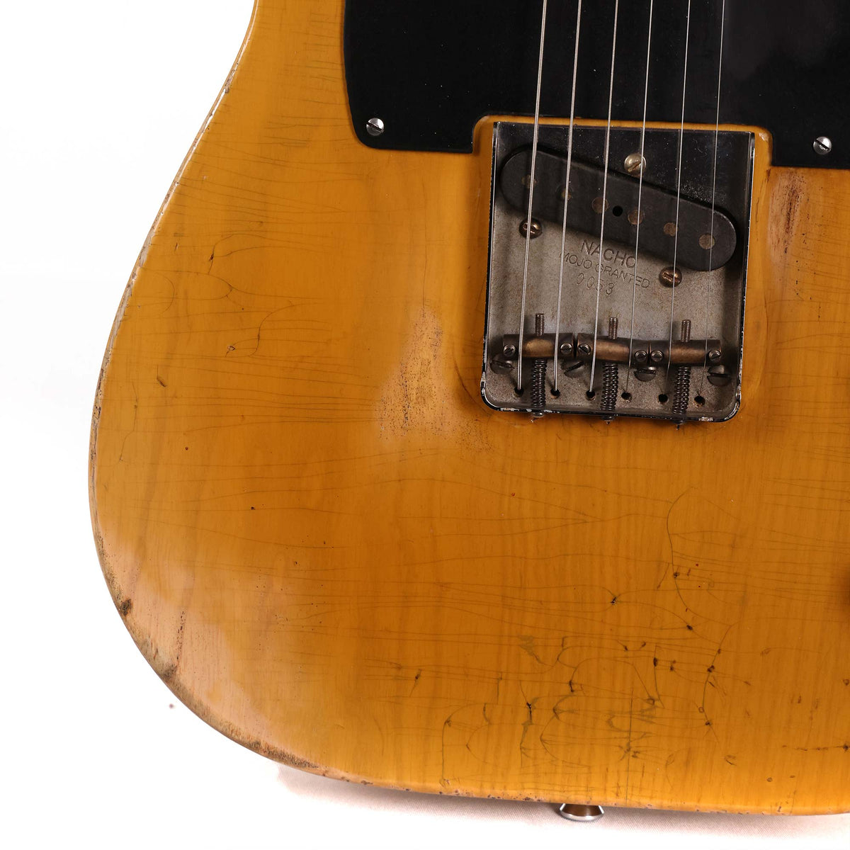 Nacho Guitars Blackguard Guitar Butterscotch Blonde Used — 4