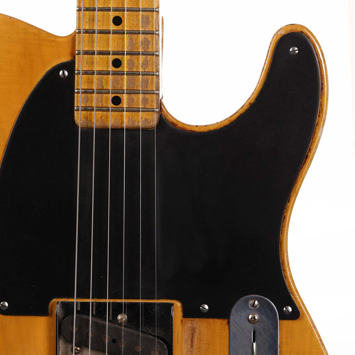 Nacho Guitars Blackguard Guitar Butterscotch Blonde Used — 6