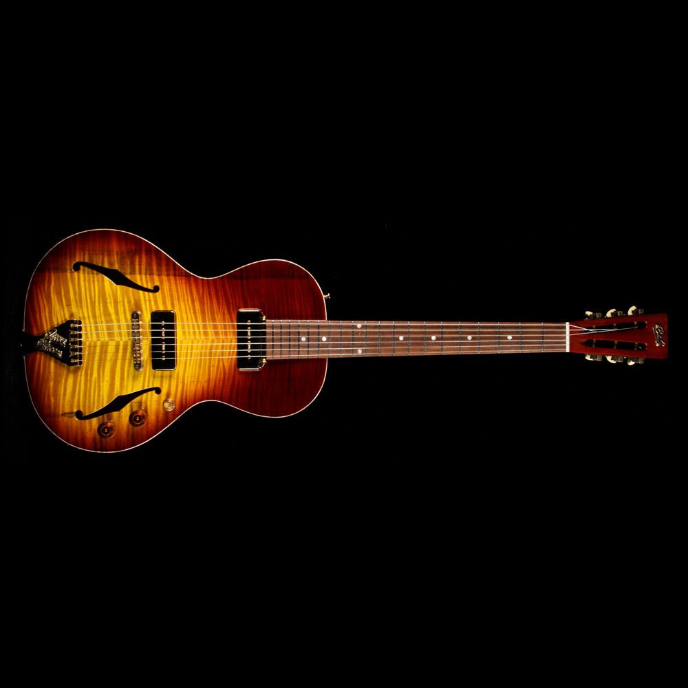 B&G Guitars Little Sister Electric Guitar Tobacco Burst — 2