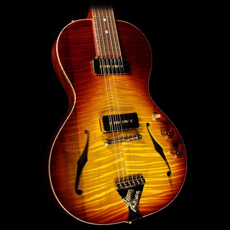 B&G Guitars Little Sister Electric Guitar Tobacco Burst — 1