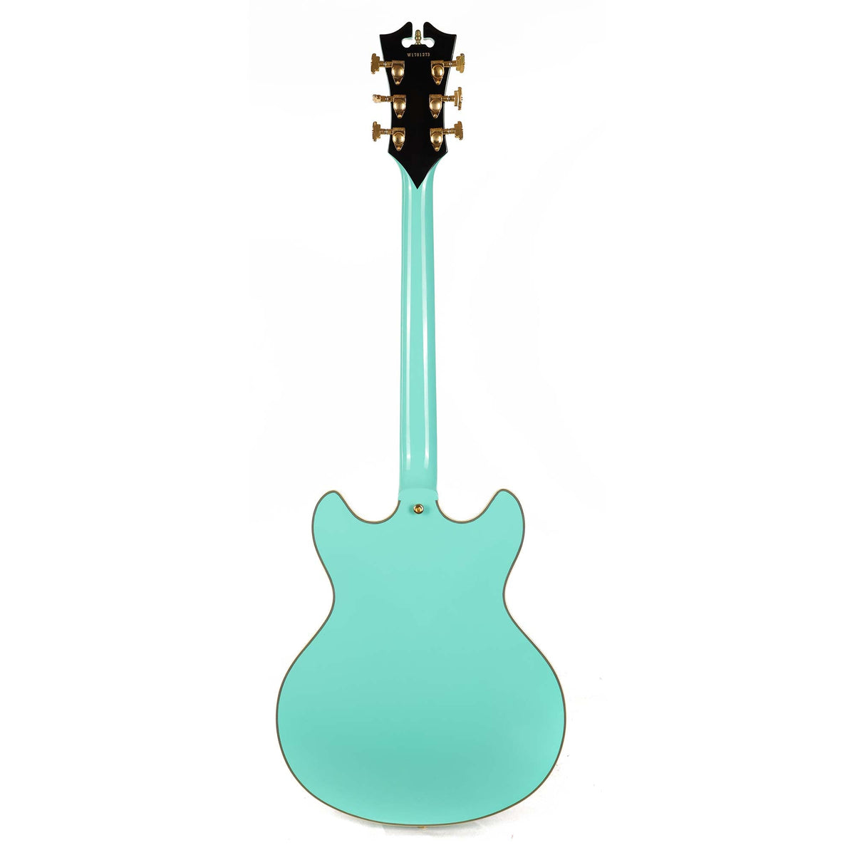 D'Angelico Excel DC Shoreline Semi-Hollow Bigsby Surf Green 2017 — 3