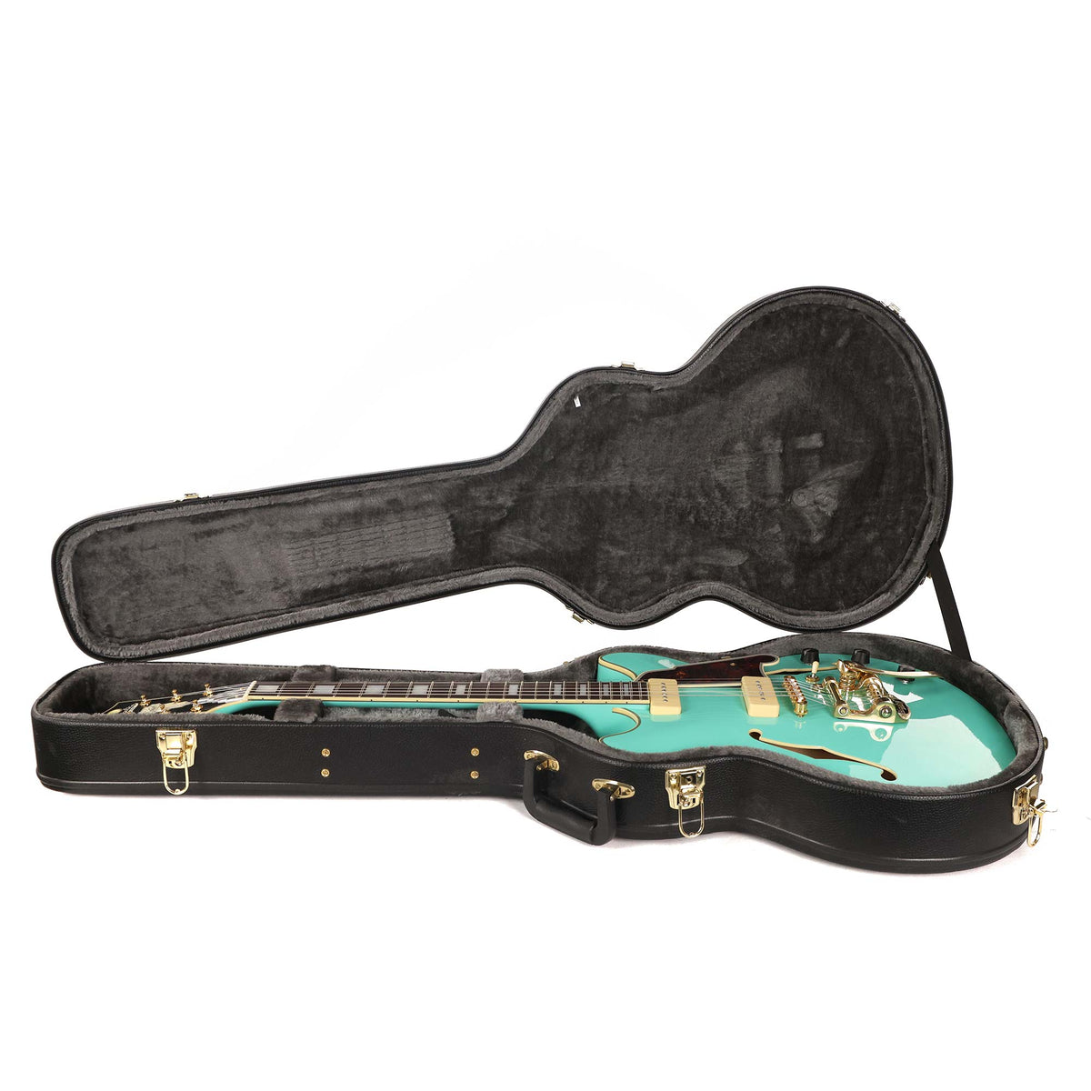 D'Angelico Excel DC Shoreline Semi-Hollow Bigsby Surf Green 2017 — 8