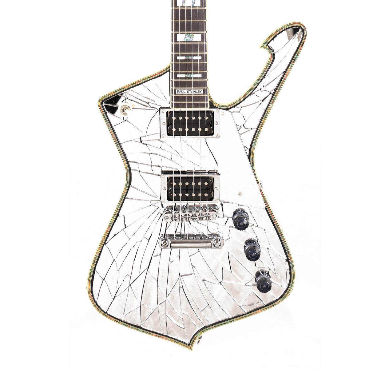 Ibanez PS1CM Paul Stanley Signature Acrylic Cracked Mirror — 1