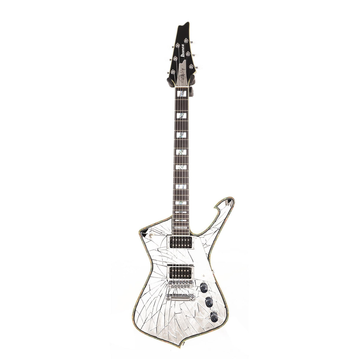 Ibanez PS1CM Paul Stanley Signature Acrylic Cracked Mirror — 2