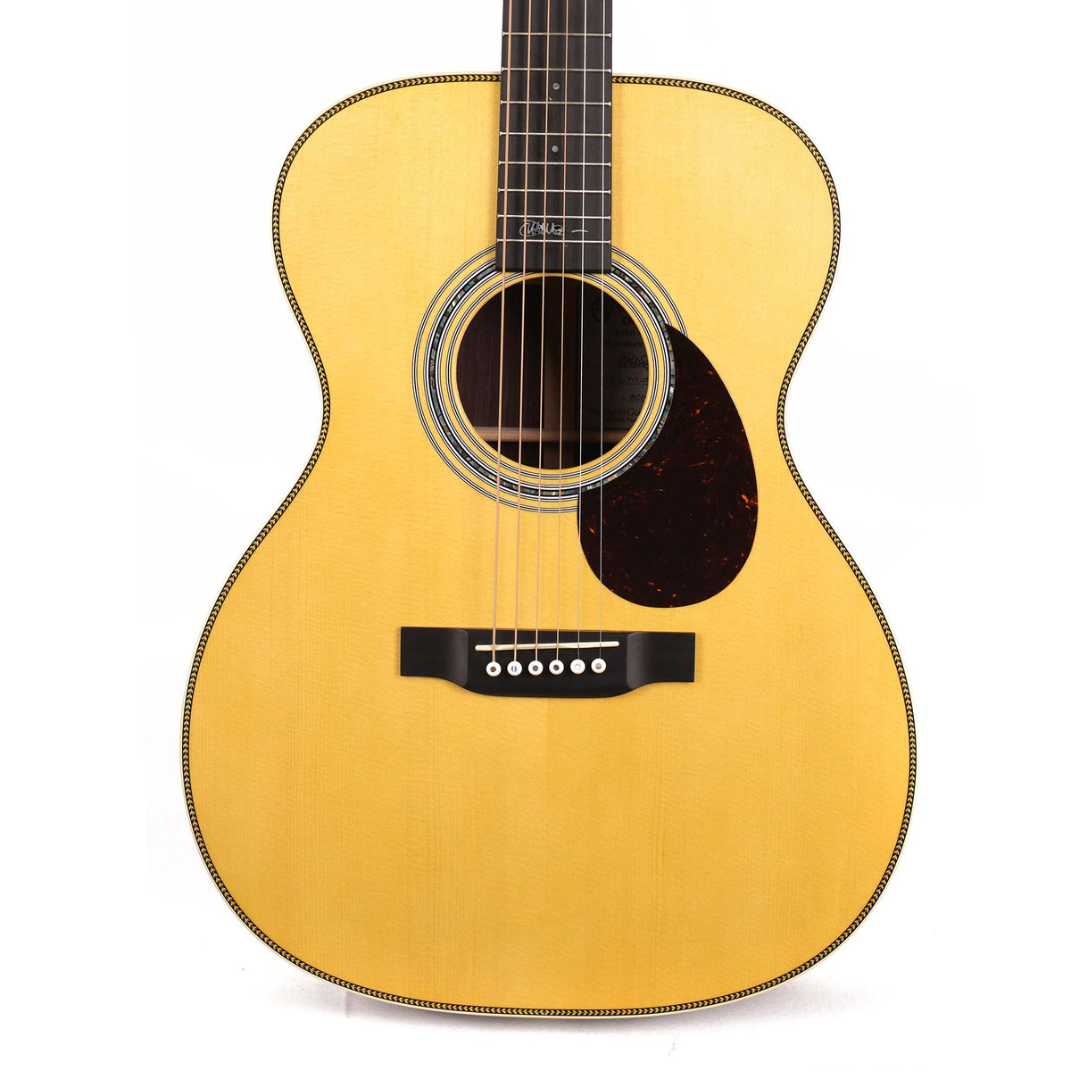 Martin OMJM John Mayer Signature Edition Acoustic-Electric Guitar Natural 2023 — 1
