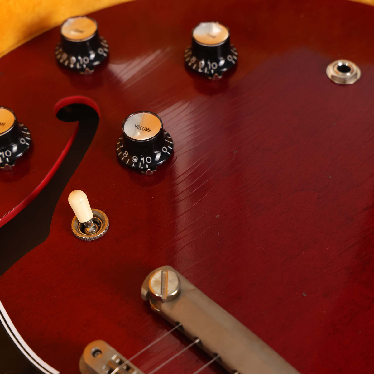 Gibson Custom Shop 1961 ES-335 Reissue Murphy Lab Heavy Aged 60s Cherry 2023 — 7