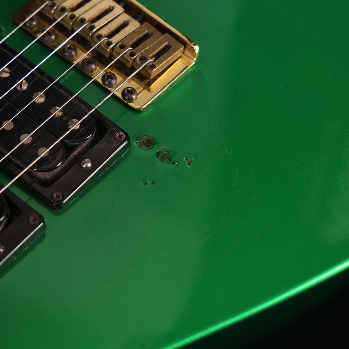 1981 Jackson Pre-Production Soloist Prototype Green — 5