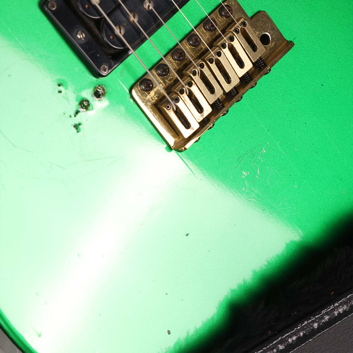 1981 Jackson Pre-Production Soloist Prototype Green — 6