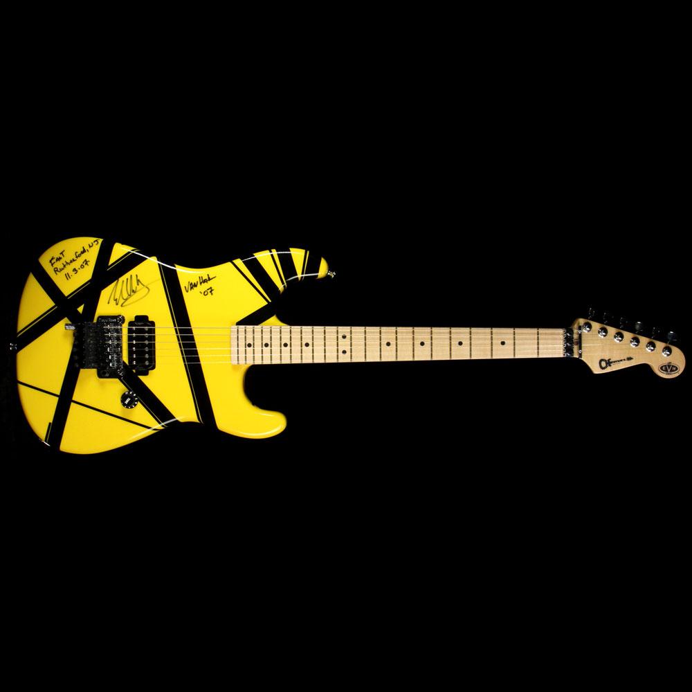 Charvel EVH Art Series E Rutherford NJ Black & Yellow 2007 — 2