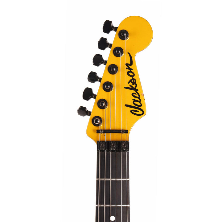 1983 Jackson Guitar Built For Mark St. John Yellow Gold
