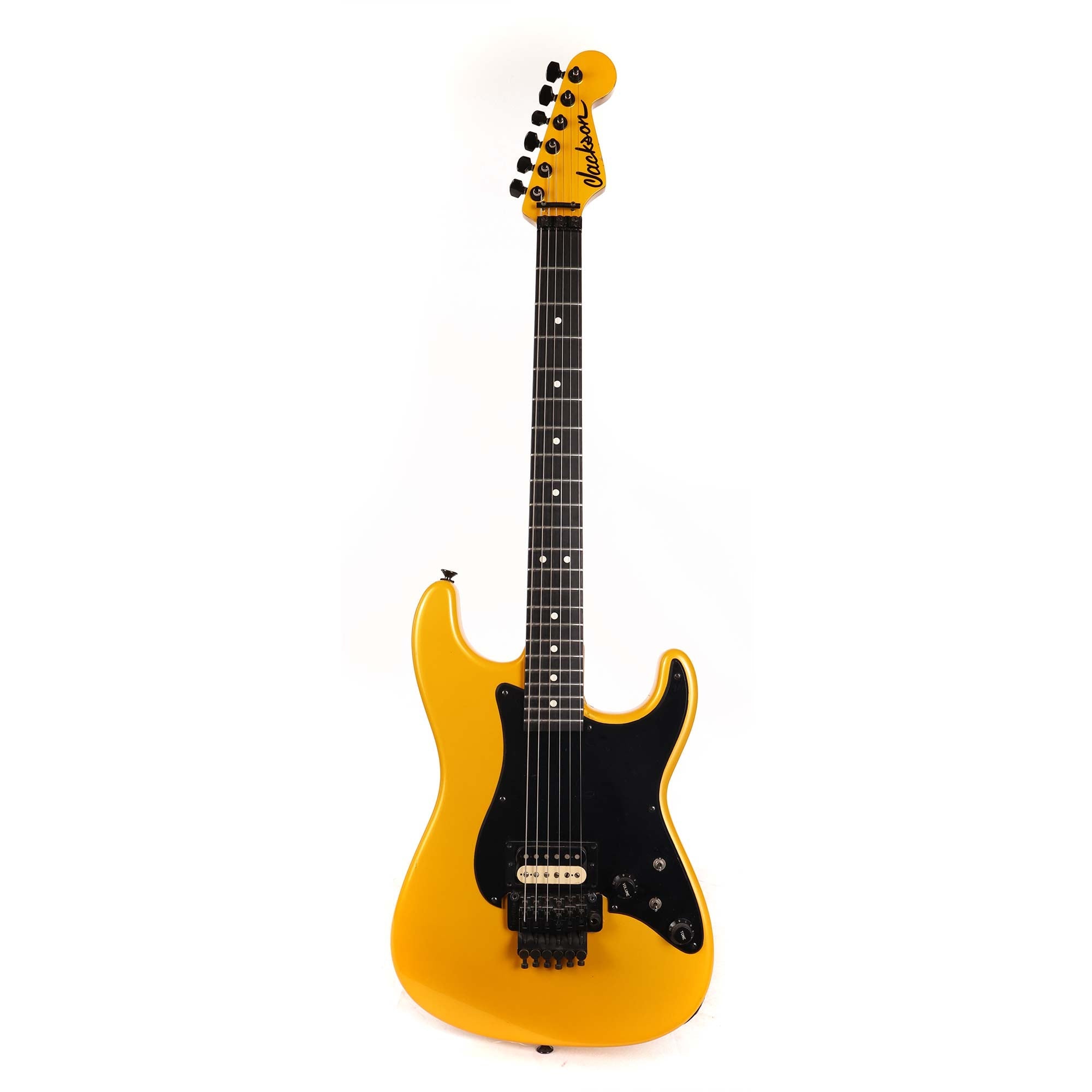 1983 Jackson Guitar Built For Mark St. John Yellow Gold | The