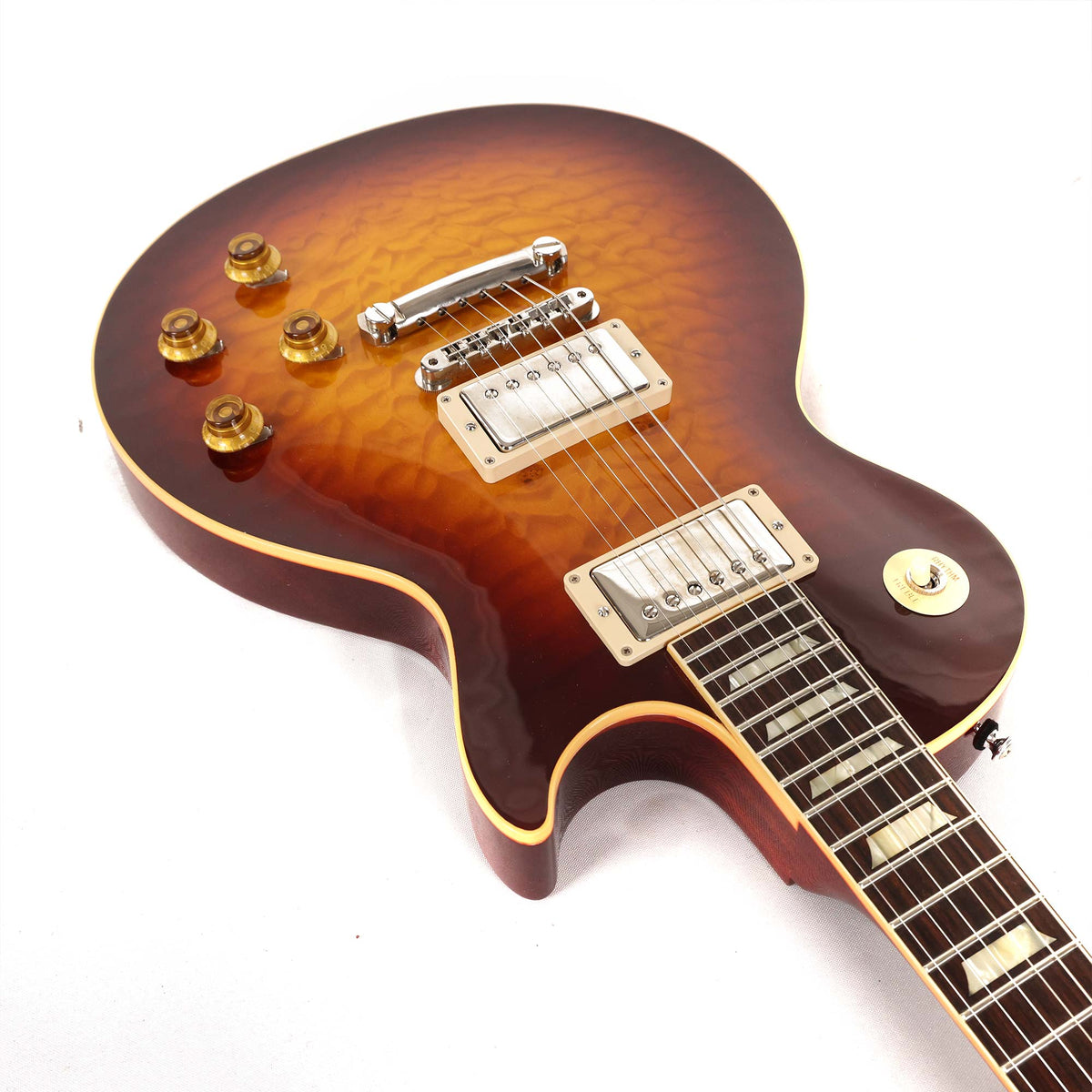 Gibson Custom Shop 1959 Les Paul Standard Reissue Gloss 7A Quilt Top Huber Burst 2022 — 6